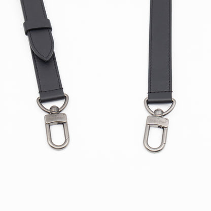 Keepall 55 Bandouliere Onyx Damier Infini Leather