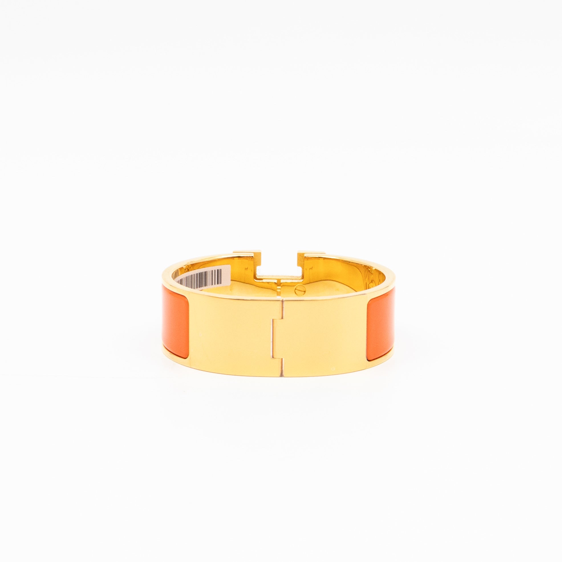 Clic Clac H Bracelet PM Orange & Gold