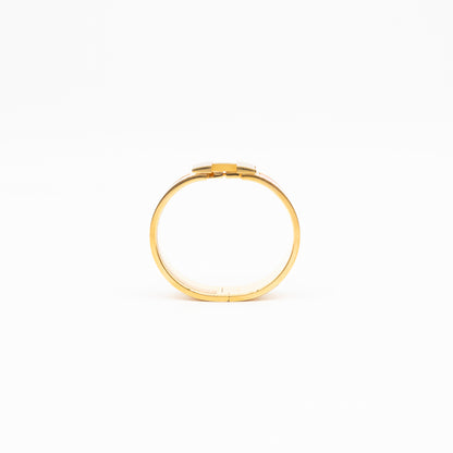 Clic Clac H Bracelet PM Orange & Gold