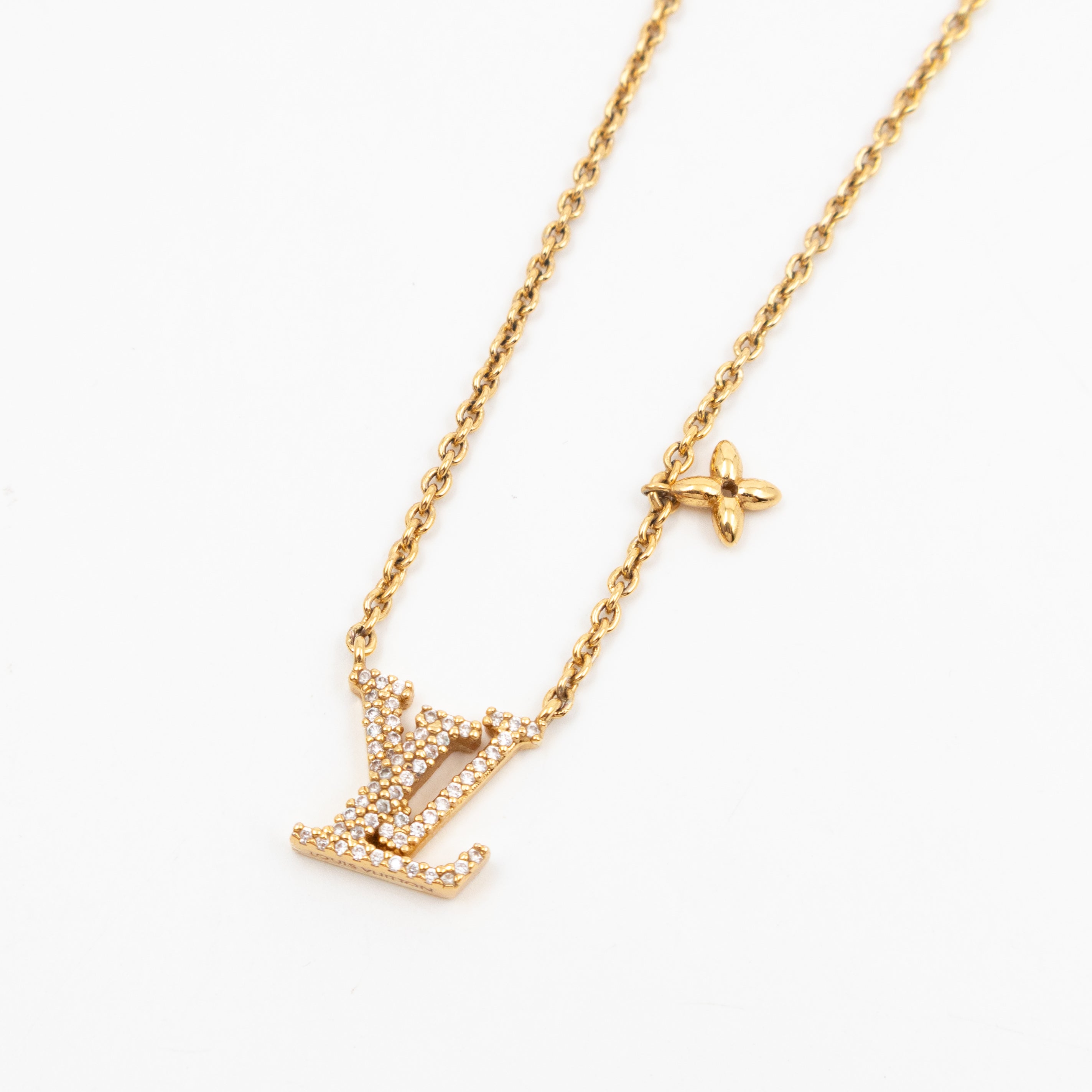 Iconic Necklace Crystal Gold