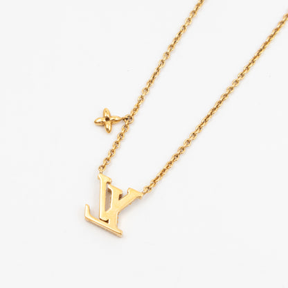 Iconic Necklace Crystal Gold