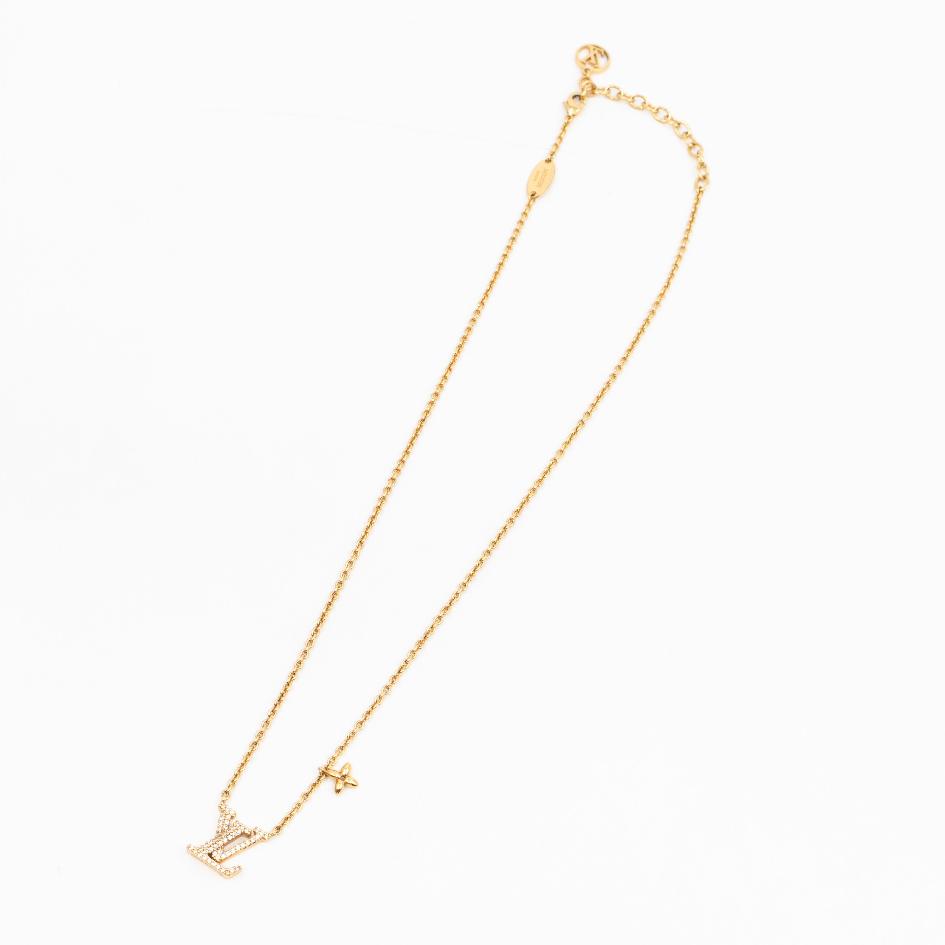 Iconic Necklace Crystal Gold