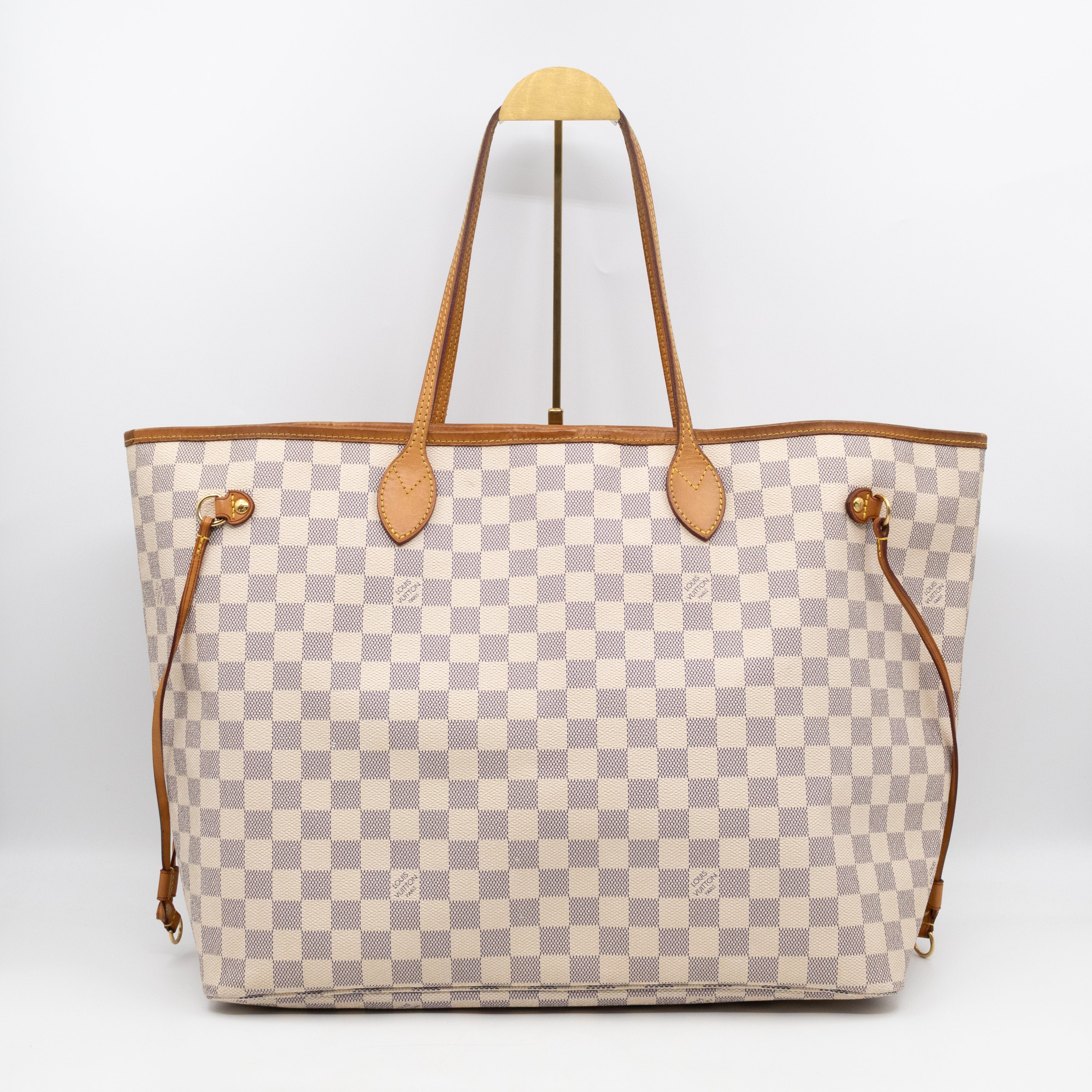 Neverfull GM with Pochette Damier Azur