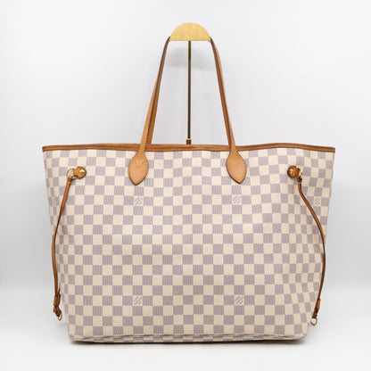 Neverfull GM with Pochette Damier Azur