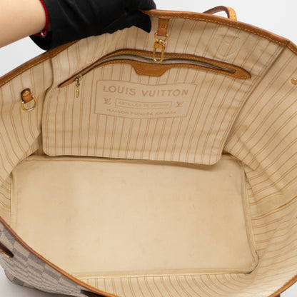 Neverfull GM with Pochette Damier Azur