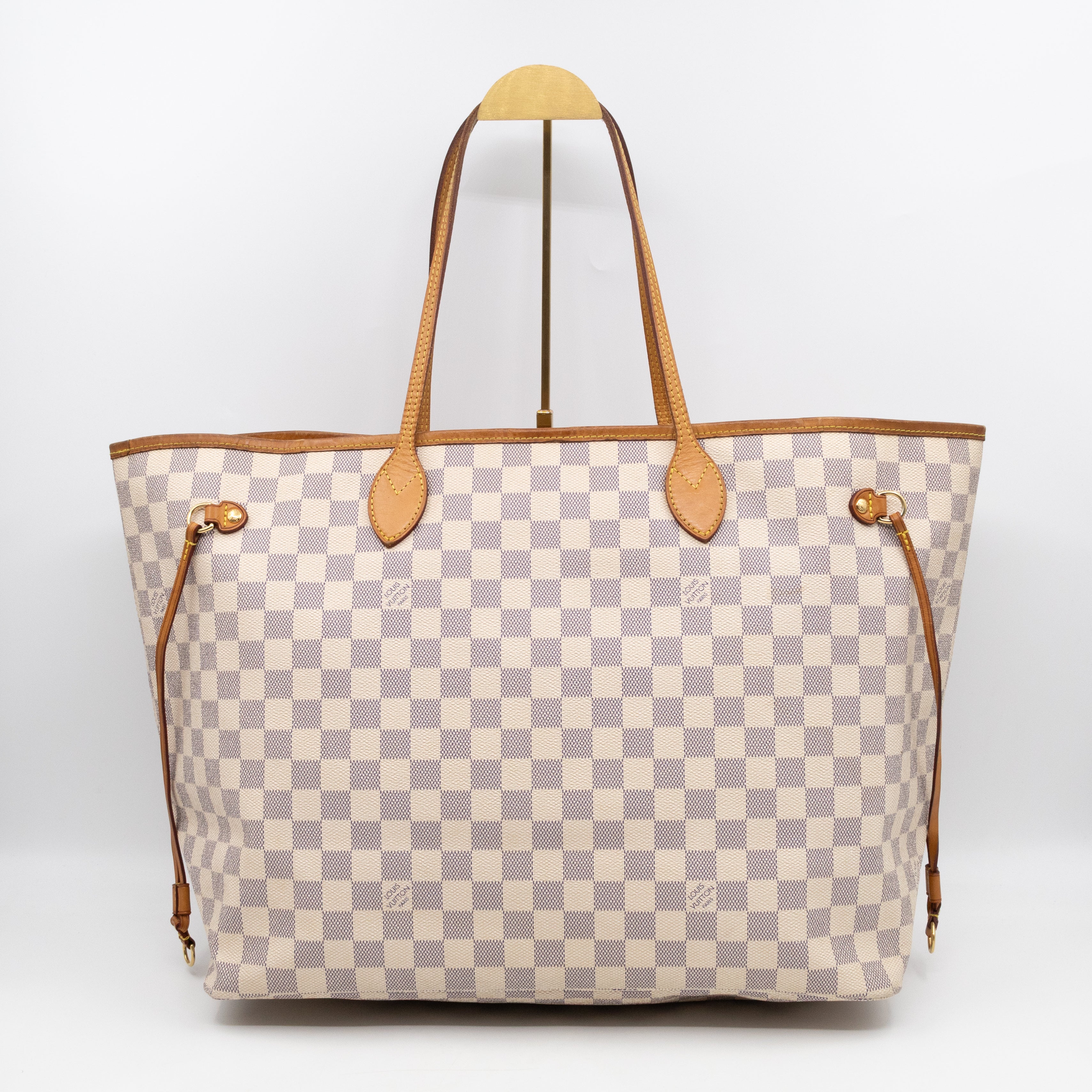Neverfull GM with Pochette Damier Azur