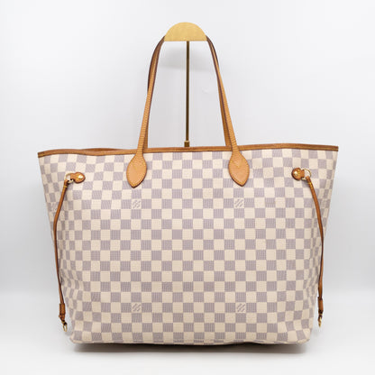 Neverfull GM with Pochette Damier Azur