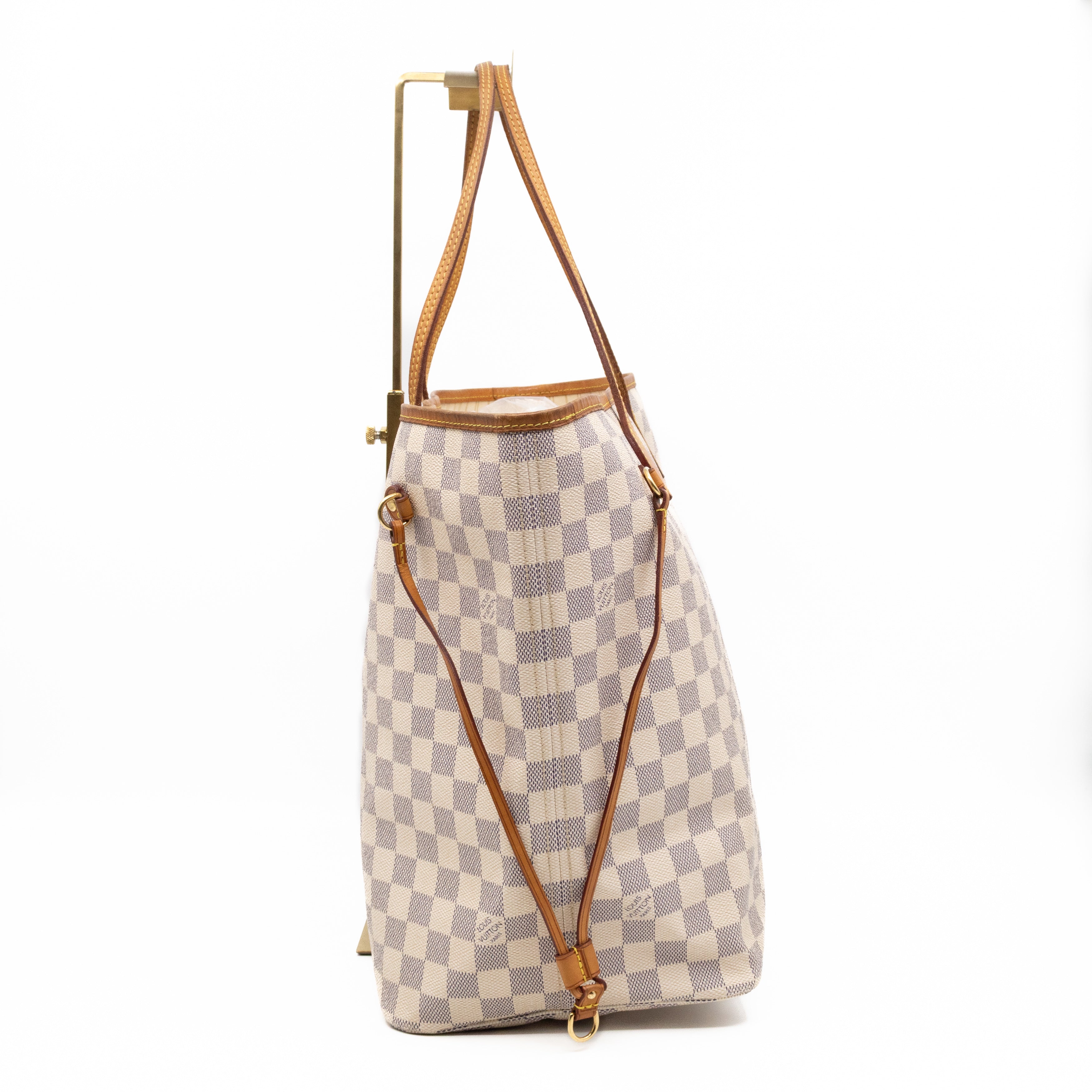 Neverfull GM with Pochette Damier Azur