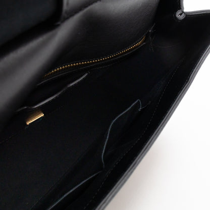 Sicily Large Leopard Dauphine Leather