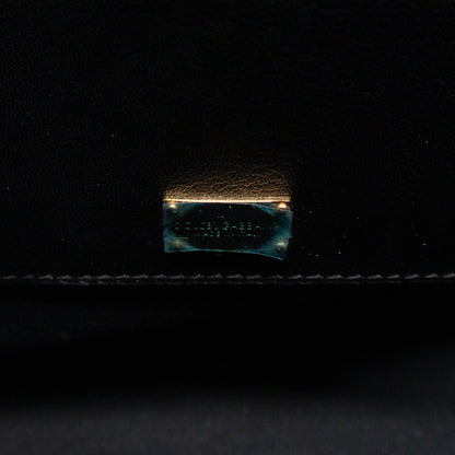 Sicily Large Leopard Dauphine Leather
