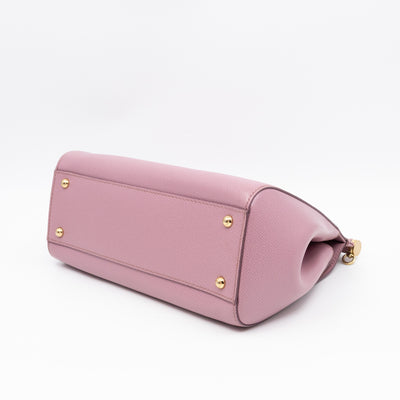 Sicily Small Dauphine Mauve Leather