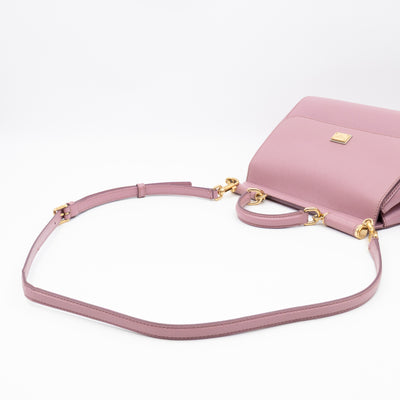 Sicily Small Dauphine Mauve Leather