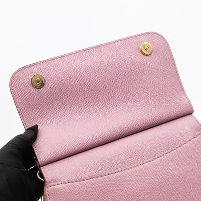Sicily Small Dauphine Mauve Leather