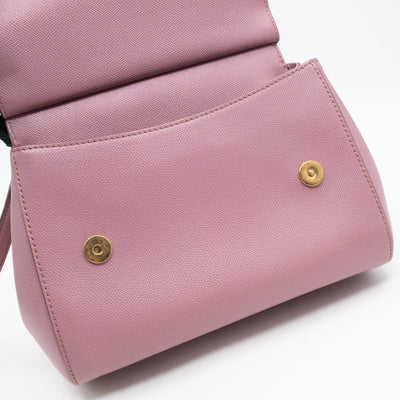 Sicily Small Dauphine Mauve Leather