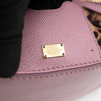 Sicily Small Dauphine Mauve Leather