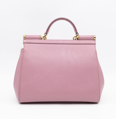 Sicily Small Dauphine Mauve Leather