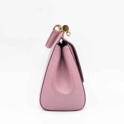 Sicily Small Dauphine Mauve Leather