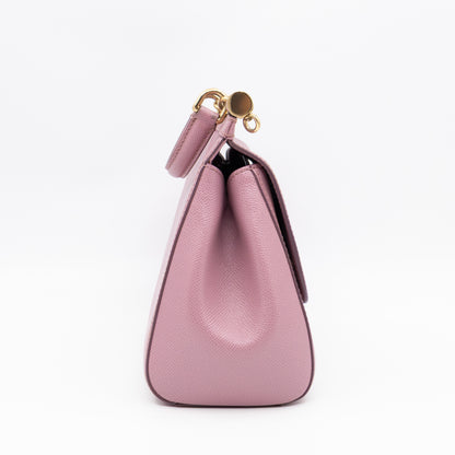 Sicily Small Dauphine Mauve Leather