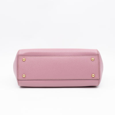 Sicily Small Dauphine Mauve Leather