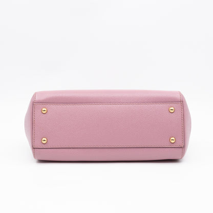 Sicily Small Dauphine Mauve Leather