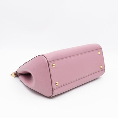 Sicily Small Dauphine Mauve Leather