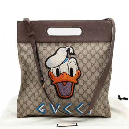 Gucci x Disney Neo Vintage Donald Duck Tote GG Supreme