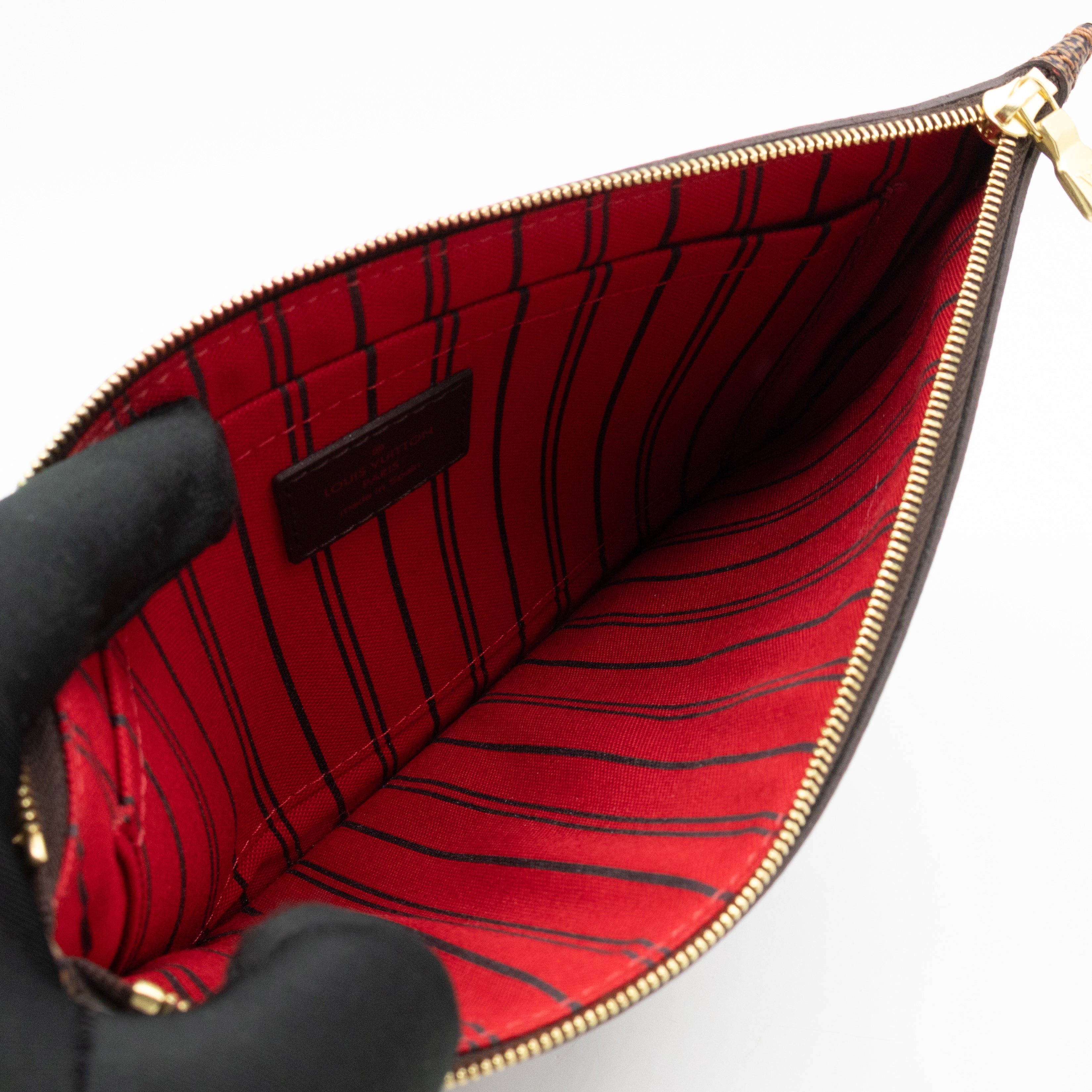 Neverfull Pochette Damier Ebene