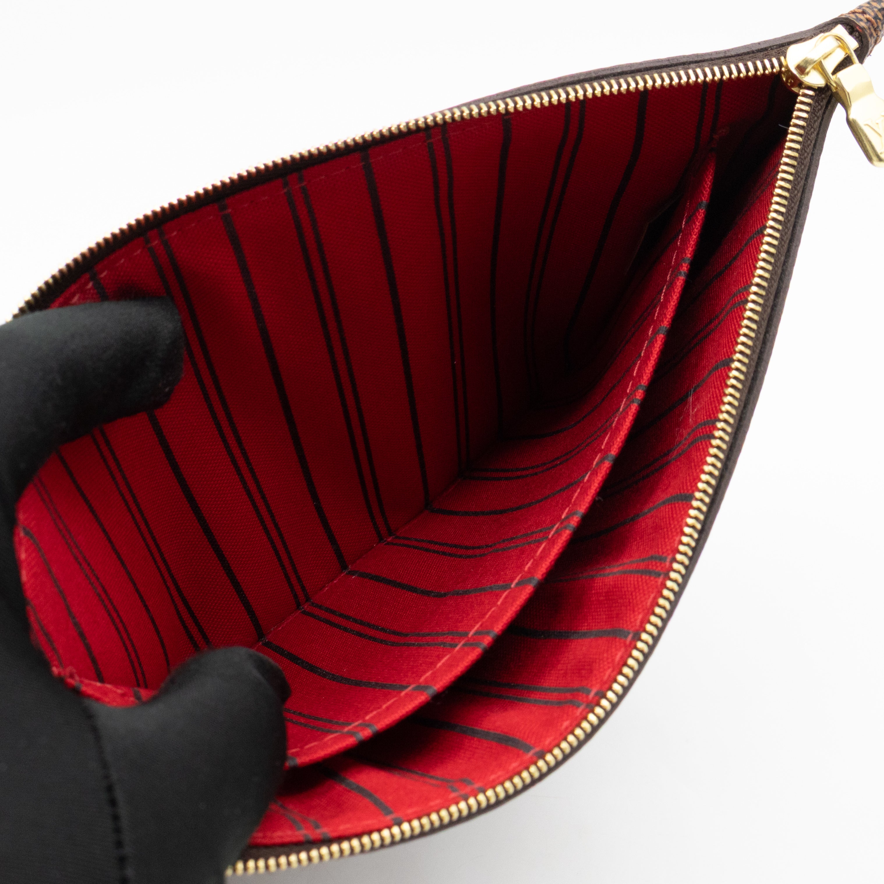 Neverfull Pochette Damier Ebene