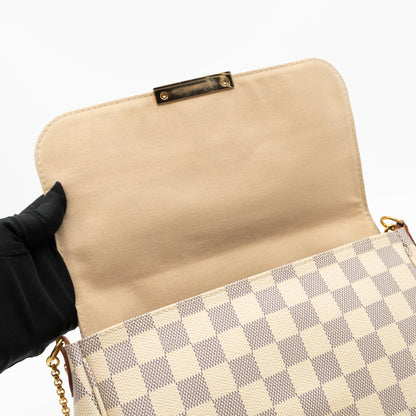 Favorite MM Damier Azur