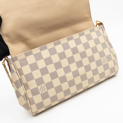 Favorite MM Damier Azur