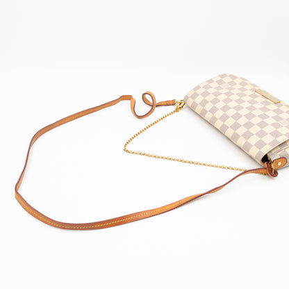 Favorite MM Damier Azur