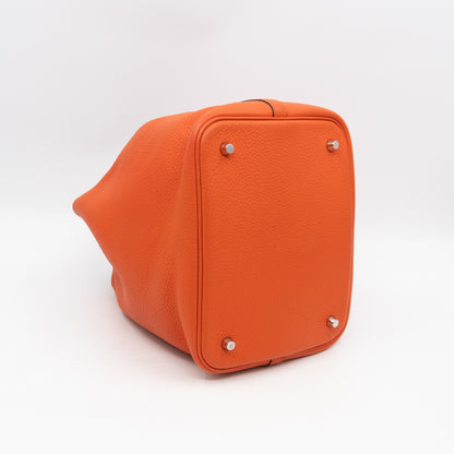 Picotin Lock 22 Orange Feu Taurillon Clemence