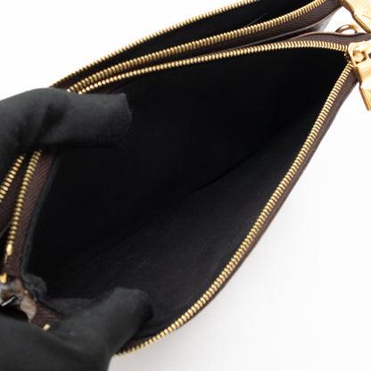 Double Zip Pochette Monogram Giant Reverse