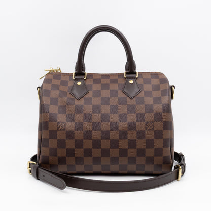Speedy 25 Bandouliere Damier Ebene