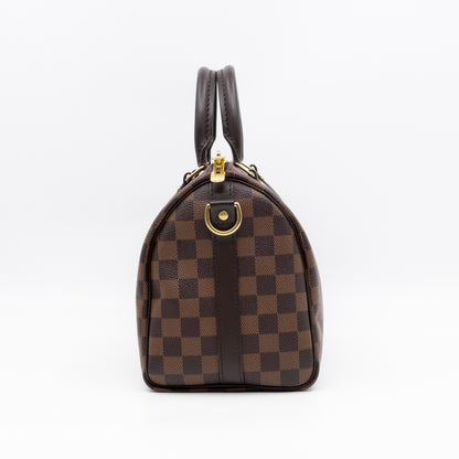 Speedy 25 Bandouliere Damier Ebene