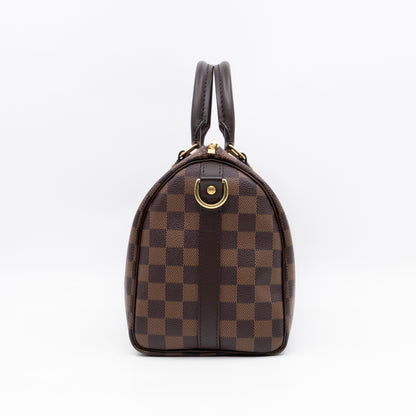 Speedy 25 Bandouliere Damier Ebene