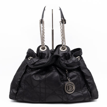 Dior Le Trente Tote Black Cannage Leather