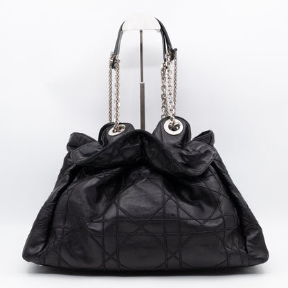 Dior Le Trente Tote Black Cannage Leather