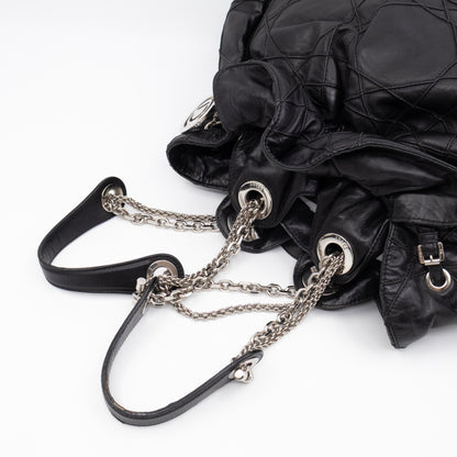 Dior Le Trente Tote Black Cannage Leather