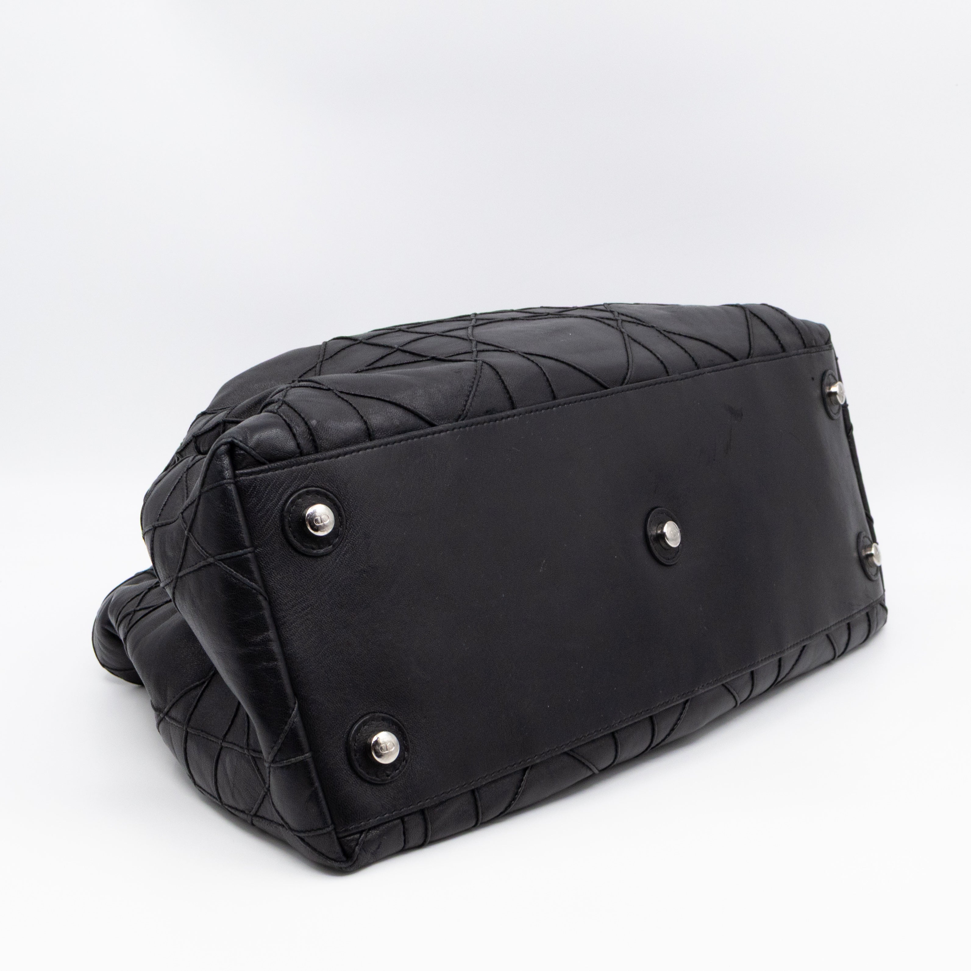 Dior Le Trente Tote Black Cannage Leather