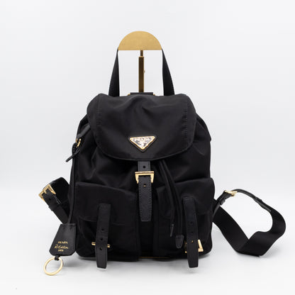 Re-edition 1978 Re-nylon Small Black Backpack