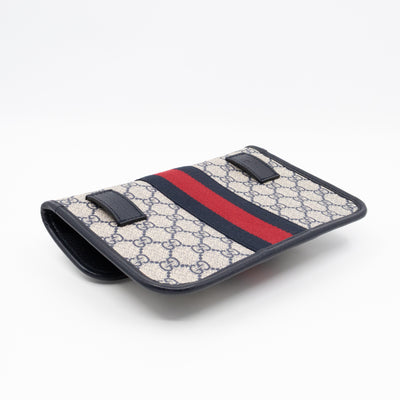 Ophidia Small Belt bag GG Supreme Navy Leather 85/34