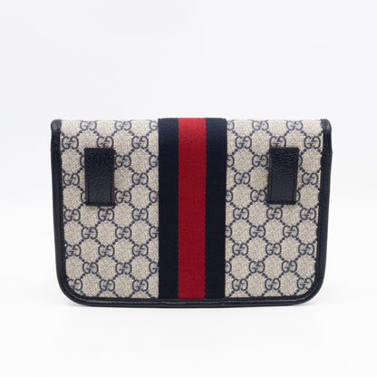 Ophidia Small Belt bag GG Supreme Navy Leather 85/34