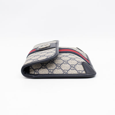 Ophidia Small Belt bag GG Supreme Navy Leather 85/34
