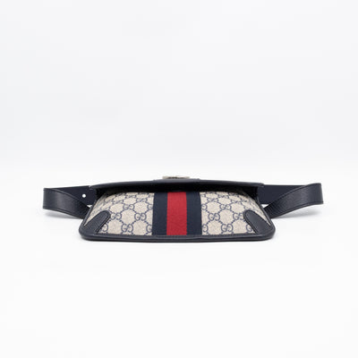 Ophidia Small Belt bag GG Supreme Navy Leather 85/34