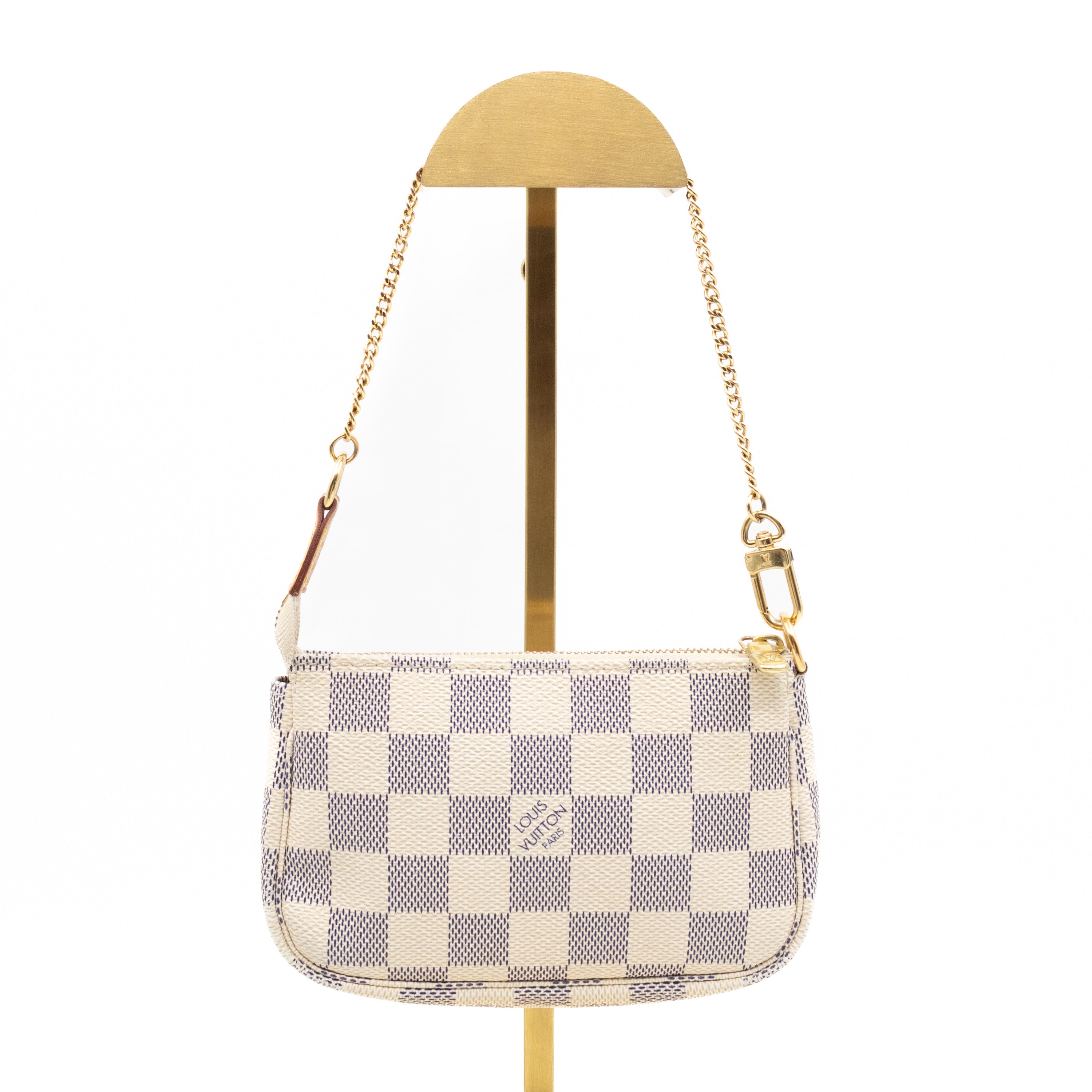 Mini Pochette Accessoires Damier Azur