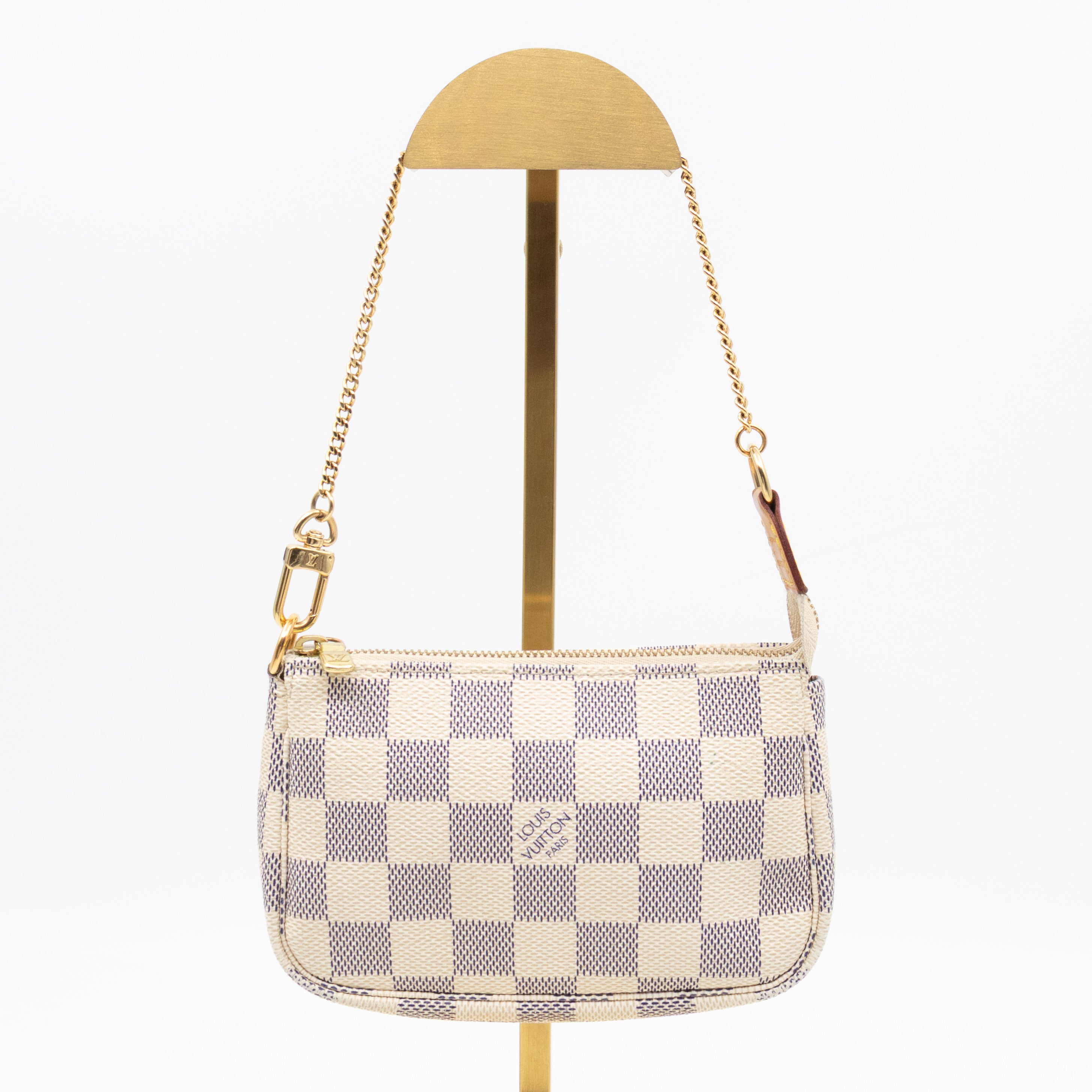 Mini Pochette Accessoires Damier Azur
