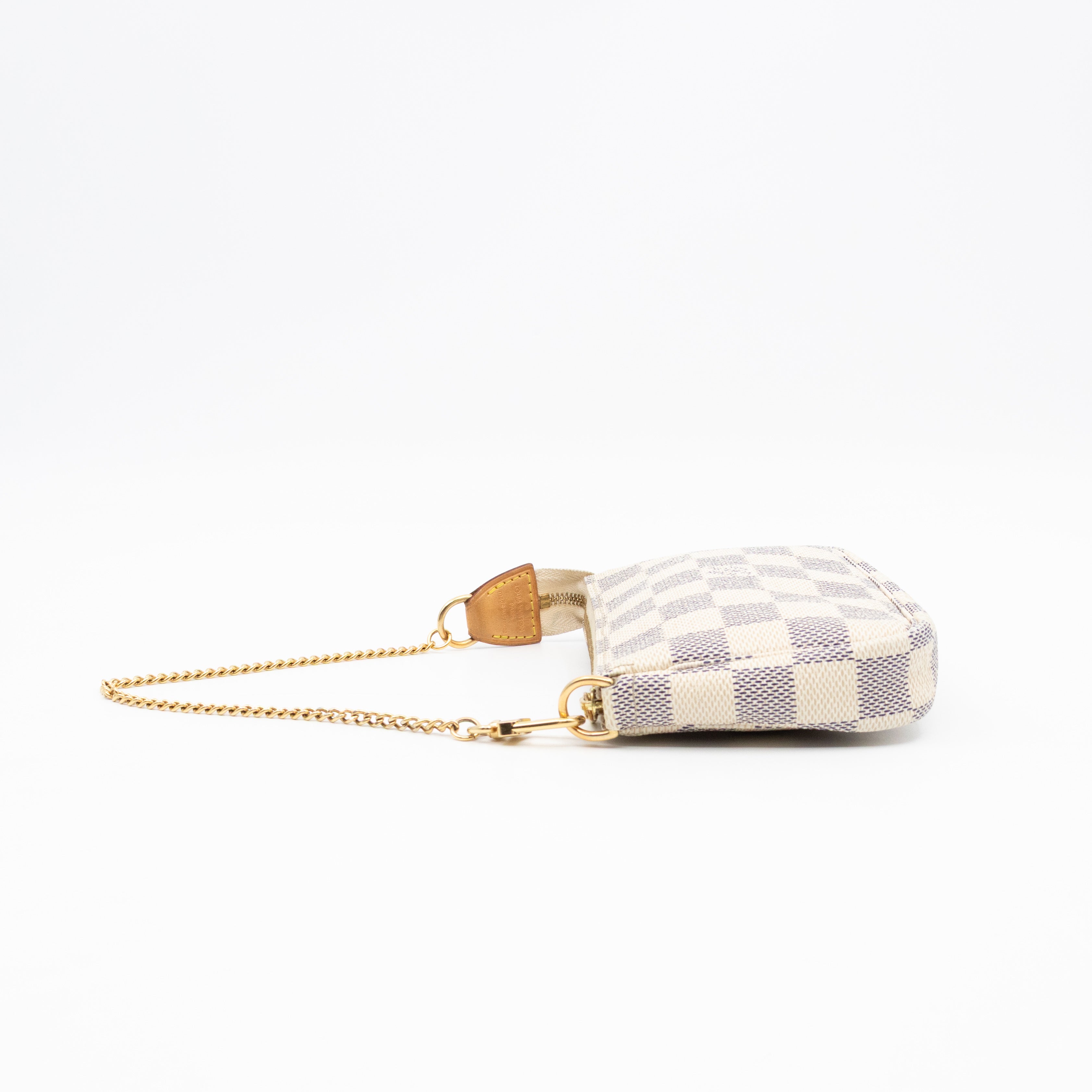 Mini Pochette Accessoires Damier Azur