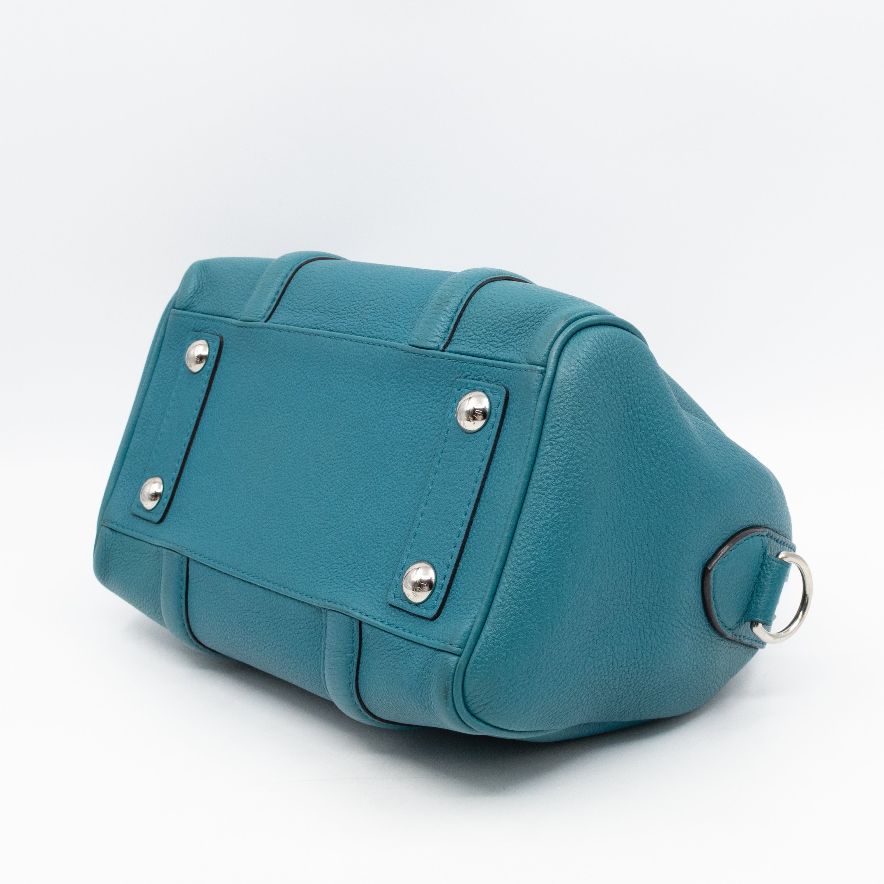Sofia Coppola PM Bleu Canard Leather