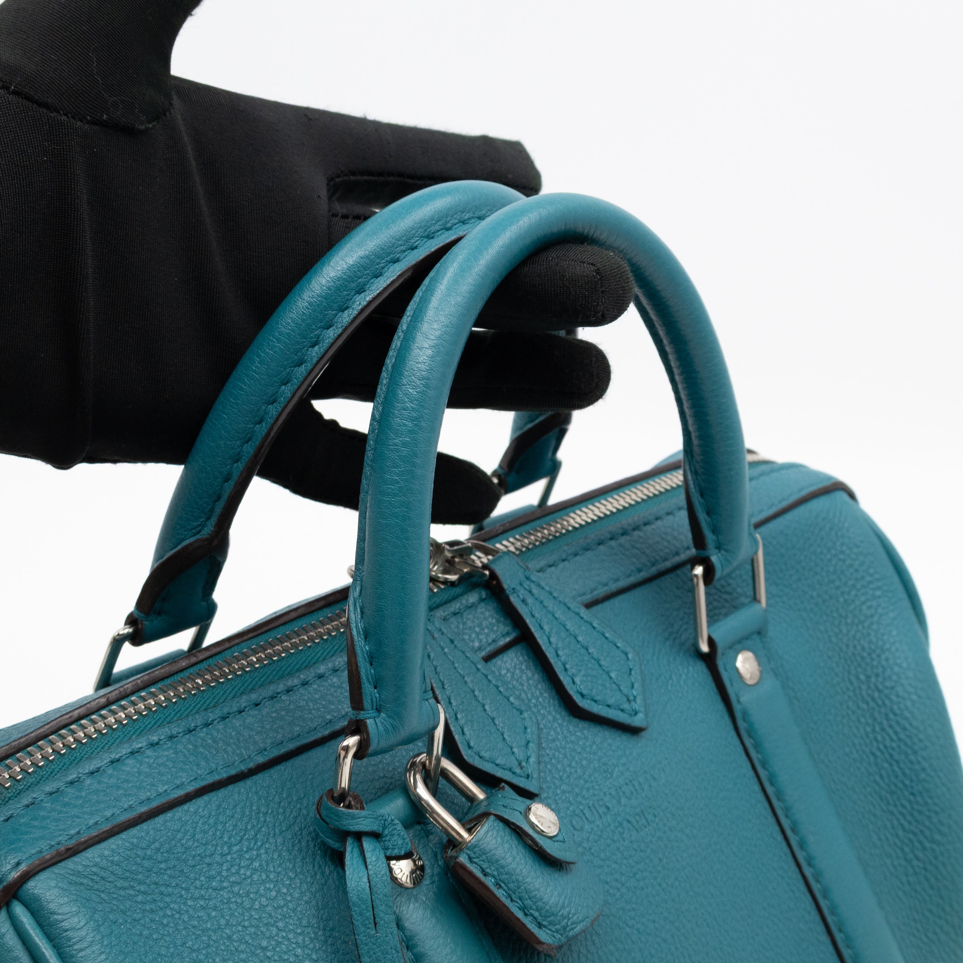 Sofia Coppola PM Bleu Canard Leather